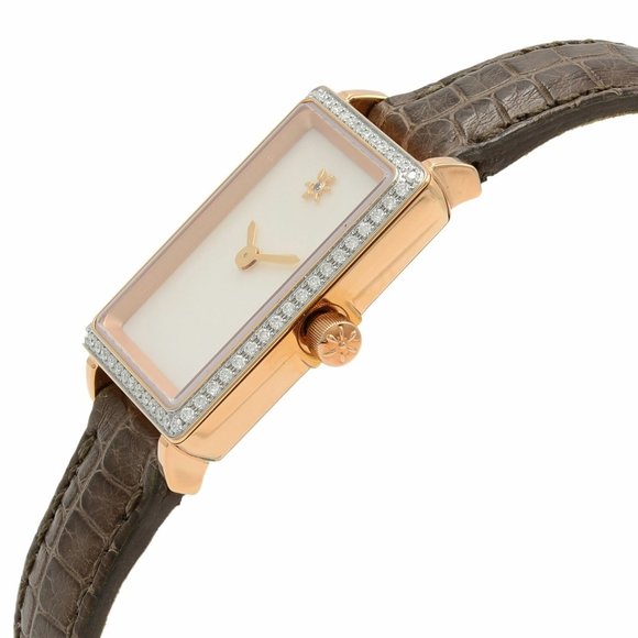 Gomelsky Shirley Fromer Steel Mother of Pearl Dial